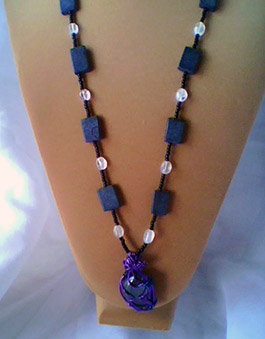 Necklace with Pendant, Hand Crafted Jewelry, Red Banks, MS